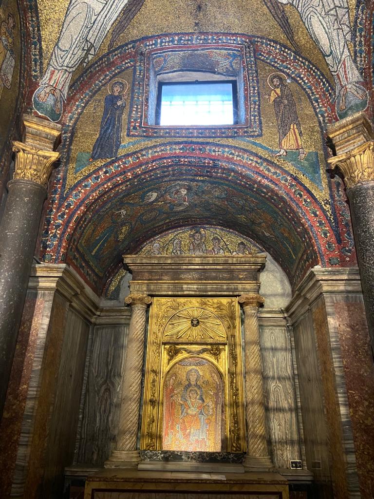 Cappella_San_Zenone -Santa_Prassede - Art Club - Associazione culturale - Visite guidate a Roma - Esperienze di Arte - Novembre - 2021